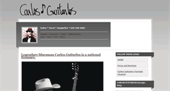 Desktop Screenshot of carlosguitarlosmusic.com